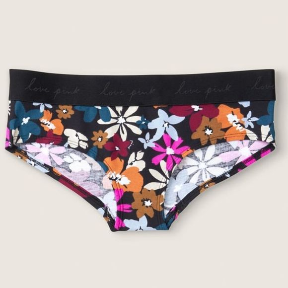 NWT 2PC PINK VICTORIA SECRET LACE HALTER BRA BOY SHORTS WILDFLOWER SET SMALL S - Picture 9 of 10